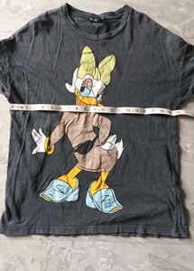 ZARA Daisy Duck Graphic T-Shirt