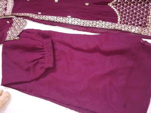 ethnic kurta and plazzo set