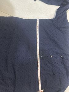 Men's Navy Blue Kurta
