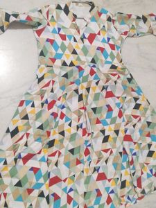 Stylish Umbrella Ankle Length Gown