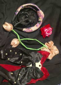 Hair band , bow , clip,  combo set