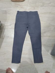Stylish Grey Slim Fit Jeans
