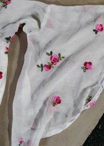 a beautiful white dress