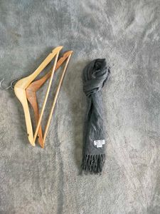 Pure Cashmere Grey Scarf