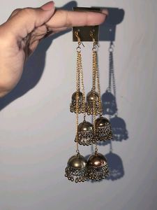 Statement Jhumka Earrings