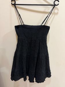 Zara Chic Black Mini Dress