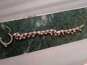 Elegant CZ Studded Nath