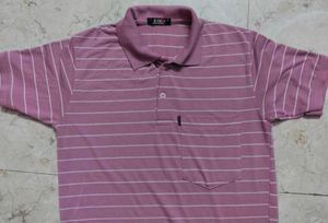 Men's Striped Polo T-Shirt