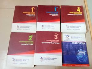 CA Foundation Books
