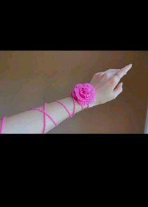 Handmade Rose Choker Necklace