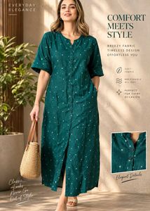Green Polka Dot Kurta