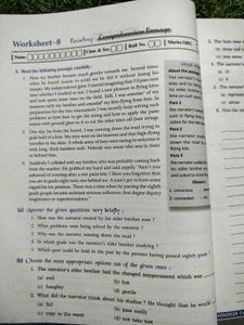 Evergreen &amp; Veta English Booster Class 6-8