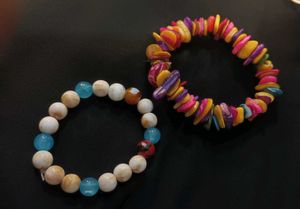 Boho Beaded Bracelets combo set