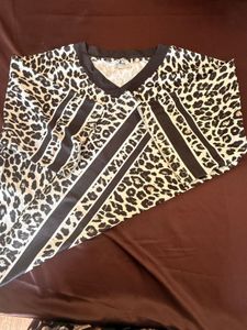 Leopard Print "BOSTON 98" T-Shirt