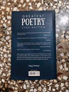 Greatest Poetry Ever Written