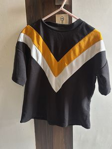 Stylish Chevron Print T-Shirt