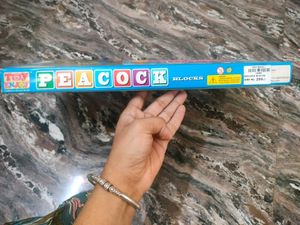 Toy Enjoy Peacock Blocks Puzzle