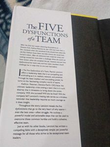 The Five Dysfunctions of a Team