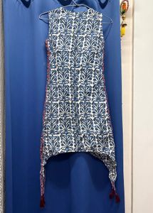 Stylish Printed Asymmetric Kurta