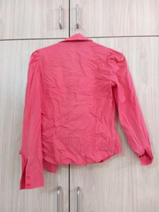 Stylish Pink Button-Up Shirt