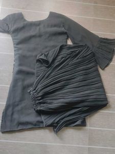 Sparkling Black Kurta Set