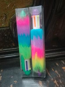 New Fur Pen 10 Colour In 1