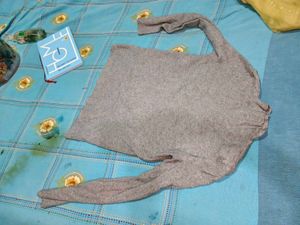 Cozy Grey Long Sleeve Sweater