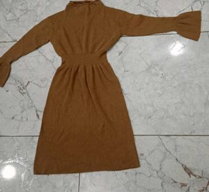 Brown Party Dress