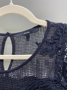 Vero Moda Black Embroidered Top