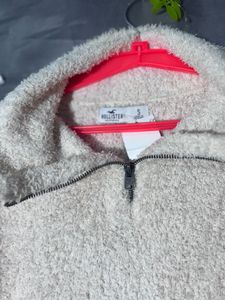 Holister Cozy Quarter Zip Pullover