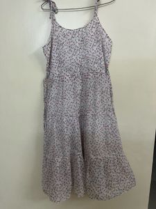 Floral Tiered Midi Dress