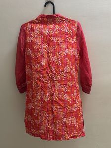 Biba Mandarin Collar Kurta