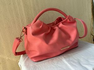 Chic Coral Handbag