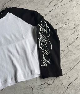 Raglan sleeve Crop Fit