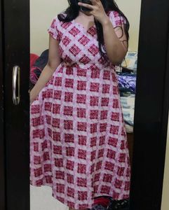 Bohemian Print Maxi Dress