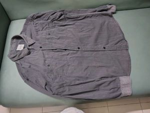Men's Grey Casual Shirt