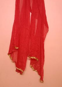 Beautiful 🥰 Dupatta Red ♥️ Colour