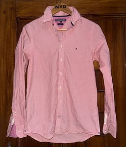 Tommy Hilfiger Pink Striped Shirt