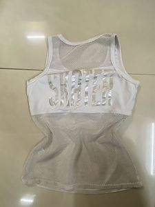 White Super Tank Top