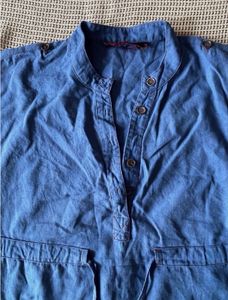 Denim Dress For Girls