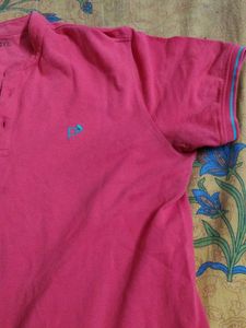 Men's Coral Polo T-Shirt