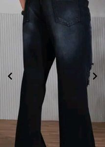 Distressed Dark Wash Jeans
