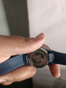 Cute Blue Heart Pattern Watch