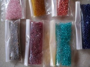 Assorted Seed Beads for Crafts