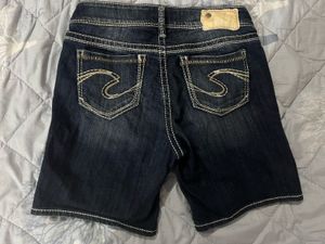 y2k denim shorts