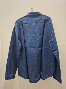 Men's Blue Denim Shirt