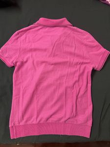Lacoste Pink Polo Shirt