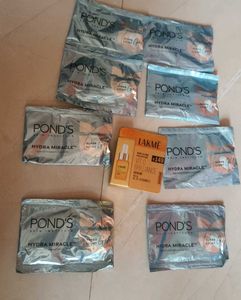 Pond's Hydra Miracle Face Gel Samples on buy Lakme