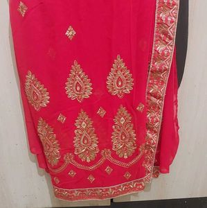 Red Saree 🥻