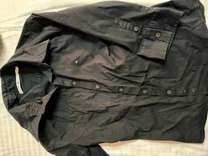 Tommy Hilfiger- original Black Button-Up Shirt